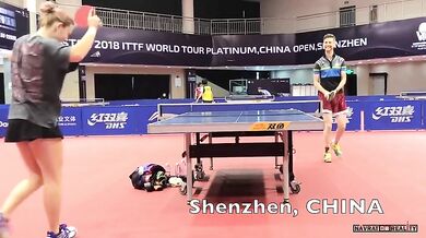 Pěkný úder v ping-pongu