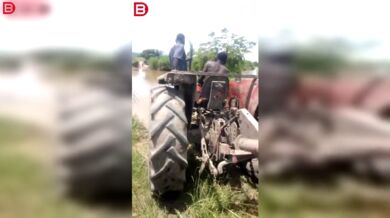 Obojživelný traktor