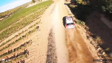 Dron vs. Sébastien Loeb