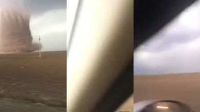 Tornádo v Rumunsku (2 videa)