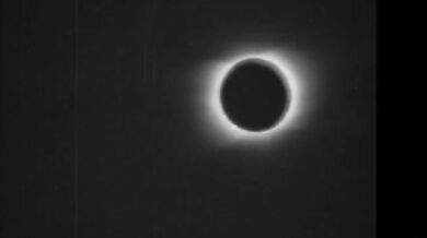 První natočené zatmění Slunce (1900)