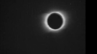 První natočené zatmění Slunce (1900)