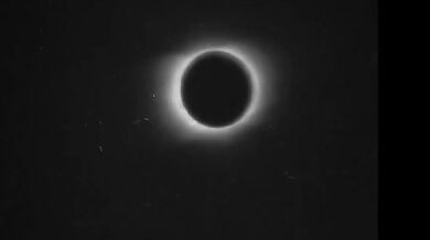 První natočené zatmění Slunce (1900)