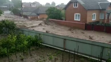 Záplavy na Ukrajině