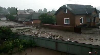 Záplavy na Ukrajině