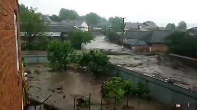 Záplavy na Ukrajině