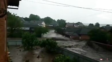 Záplavy na Ukrajině