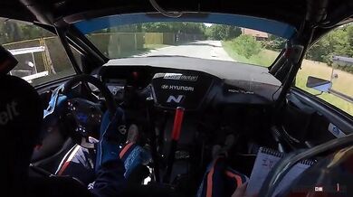 Překvapení během rallye