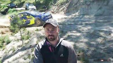 Oliver Solberg na rallye Intacho