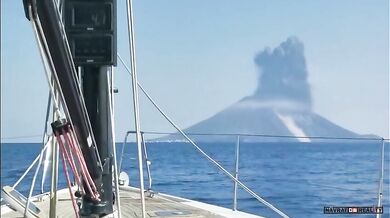 Erupce sopky Stromboli