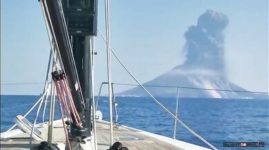 Erupce sopky Stromboli