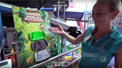 Tobogán s virtuální realitou