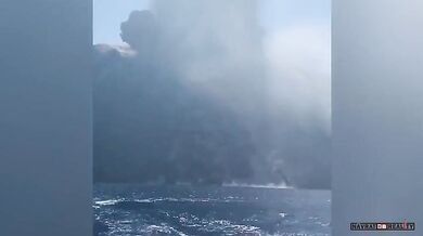 Erupce sopky Stromboli