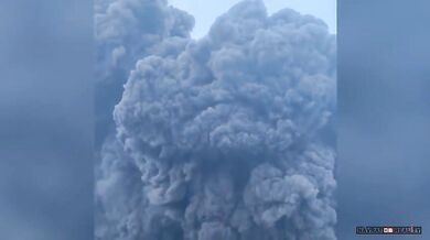 Erupce sopky Stromboli