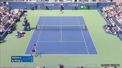 Pěkná výměna na US Open