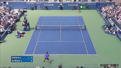 Pěkná výměna na US Open