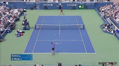 Pěkná výměna na US Open