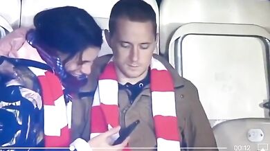 S přítelkyní na fotbale