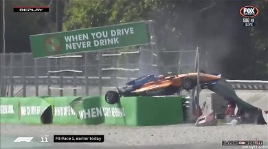 Děsivá nehoda Alexe Peroniho