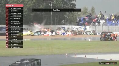 Hromadná nehoda na Citroën DS3 Cup 2019