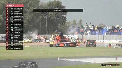 Hromadná nehoda na Citroën DS3 Cup 2019