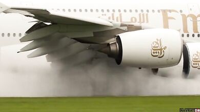 Přistání Airbusu A380