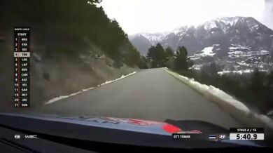 Nehoda na rally Monte Carlo